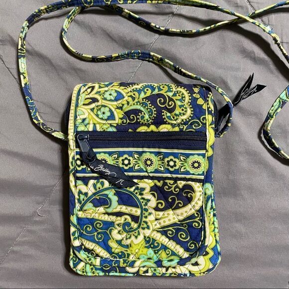 Vera Bradley Rhythm & Blues Mini Hipster - Picture 1 of 12